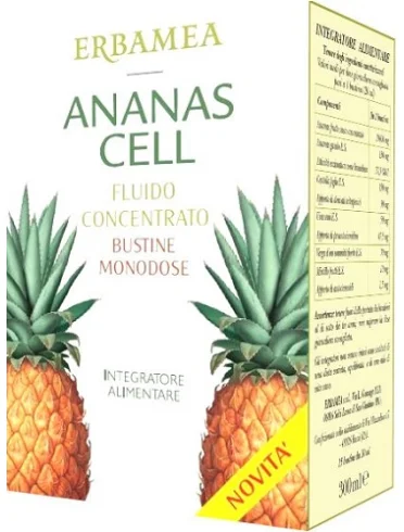 Ananas cell fluido concentrato 15 bustine 20 ml Ananas cell fluido concentrato 15 bustine 20 ml