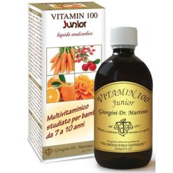 Vitamin 100 Junior - Integratore Multivitaminico Liquido Analcolico - 500 ml