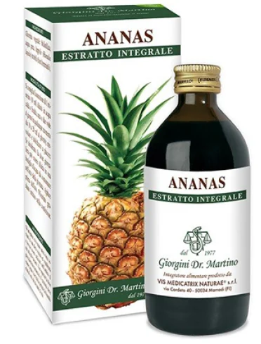 Ananas estratto integrale 200 ml Ananas estratto integrale 200 ml