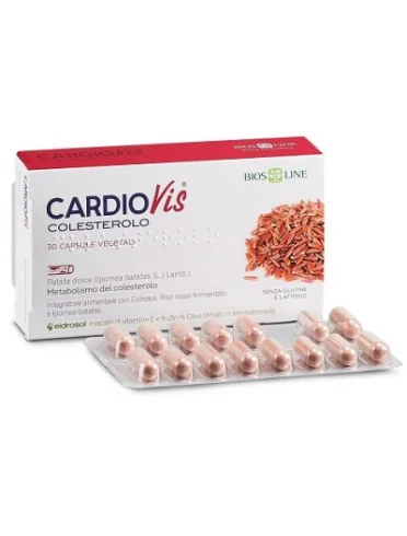 Cardiovis colesterolo 30 capsule confezione doppia Cardiovis colesterolo 30 capsule confezione doppia