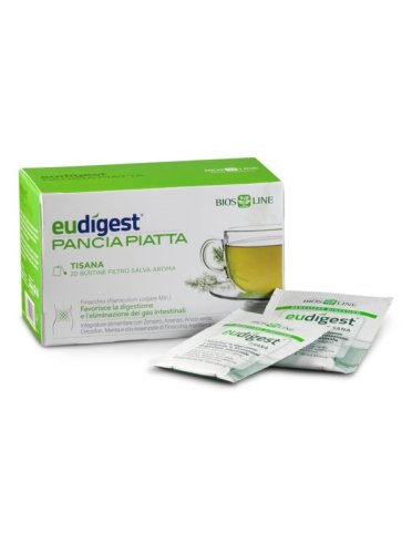 Eudigest pancia piatta - tisana digestiva - 20 filtri