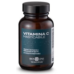 Principium Vitamina C - Integratore per Difese Immunitarie - 60 Compresse Masticabili