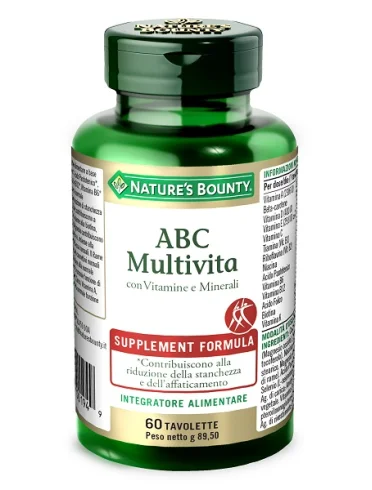 Abc multivita 60 tavolette Abc multivita 60 tavolette
