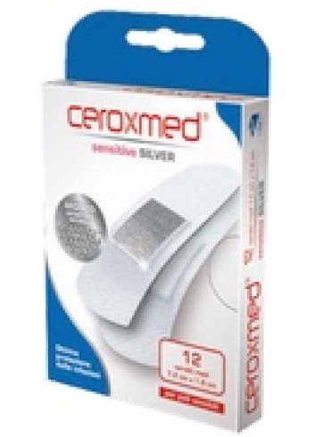 Ceroxmed sensitive silver medi 7,2 cm x 1,9 cm 12 pezzi