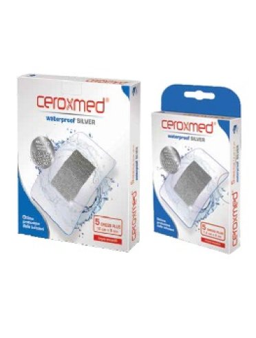 Ceroxmed waterproof silver 10 x 8 cm 5 pezzi