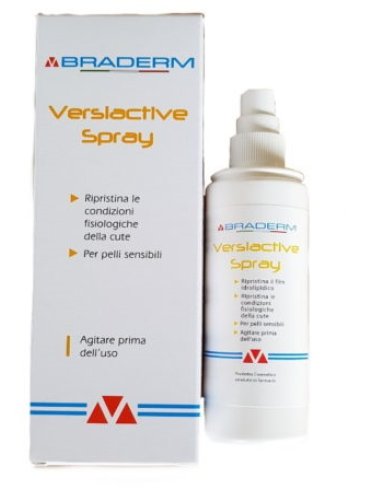 Braderm versiactive spray corpo pelle sensibile 100 ml