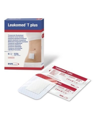 Leukomed t plus medicazione post-operatoria trasparente impermeabile 7,2 x 5 cm