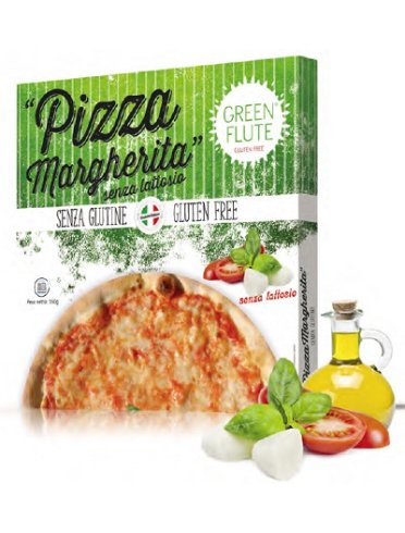 Green flute pizza margherita senza lattosio 350 g