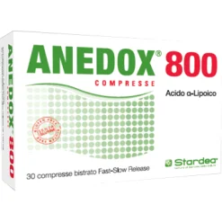 Anedox 800 - Integratore di Acido Alfa-Lipoico - 30 Compresse Bistrato