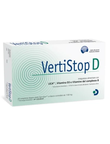 Vertistop d integratore per vertigini 20 compresse Vertistop d integratore per vertigini 20 compresse
