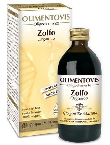 Olimentovis zolfo organico - integratore antiossidante - 200 ml