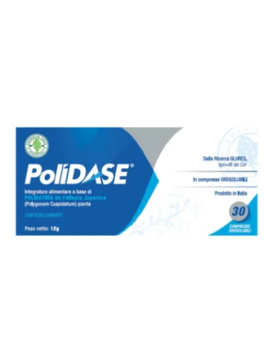 Polidase 80mg 30 compresse orosolubili da 400 mg Polidase 80mg 30 compresse orosolubili da 400 mg