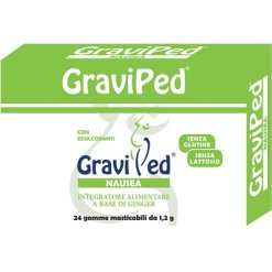 GRAVIPED NAUSEA 24 CHEWING GUM 1,2 G