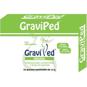 GRAVIPED NAUSEA 24 CHEWING GUM 1,2 G