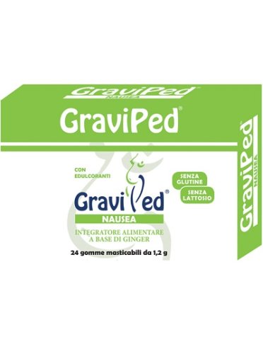 Graviped nausea 24 chewing gum 1,2 g