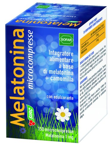 Melatonina - integratore per favorire il sonno - 150 microcompresse Melatonina - integratore per favorire il sonno - 150 microcompresse
