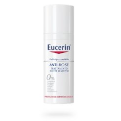 Eucerin Anti-Rose - Crema Lenitiva Viso Notte per Pelle con Rosacea e Couperose - 50 ml