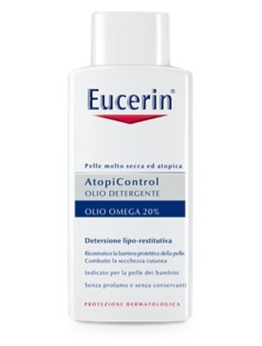 Eucerin atopi control - olio detergente corpo idratante per pelle atopica - 400 ml