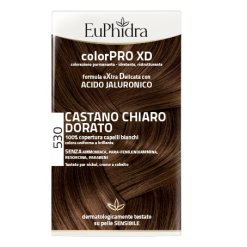 Euphidra ColorPro XD 530 Castano Chiaro Dorato Tintura Capelli