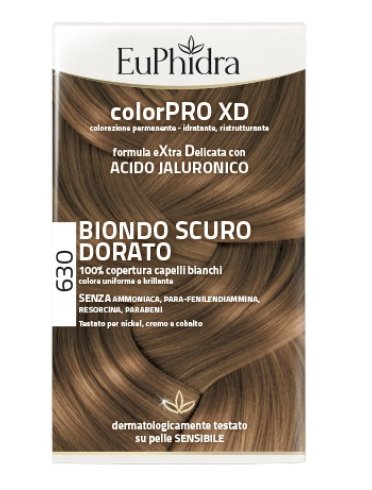 Euphidra colorpro xd 630 biondo scuro dorato tintura capelli