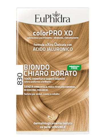 Euphidra colorpro xd 830 biondo chiaro dorato tintura capelli