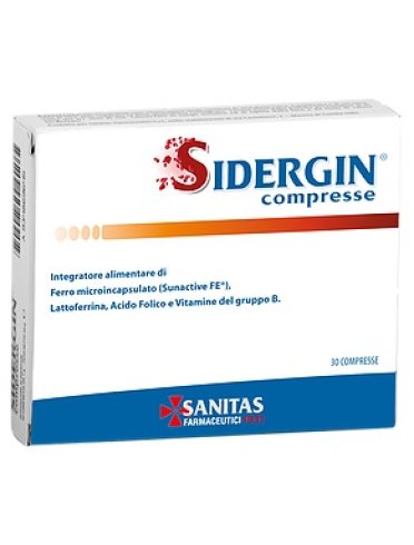 Sidergin integratore di ferro 30 compresse