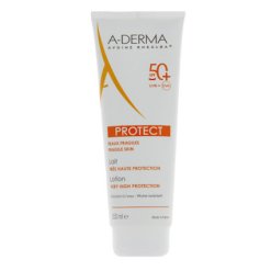 A-Derma Protect - Latte Solare Corpo con Protezione Molto Alta SPF 50+ - 250 ml