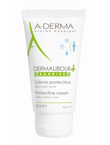 A-derma dermalibour + barrier - crema corpo protettiva per pelle irritata - 50 ml