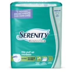 SERENITY PULL UP ADVANCE SUPER TAGLIA M 10 PEZZI