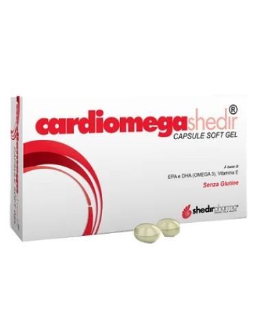 Cardiomegashedir - integratore per la funzionalità cardiaca - 30 capsule molli