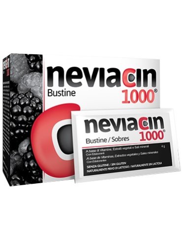 Neviacin 1000 - integratore per sistema immunitario - 20 bustine