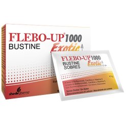 Flebo-Up 1000 Exotic - Integratore per il Microcircolo - 18 Bustine
