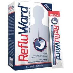 Refluward Menta - Integratore Digestivo e Anti-Reflusso - 20 Bustine