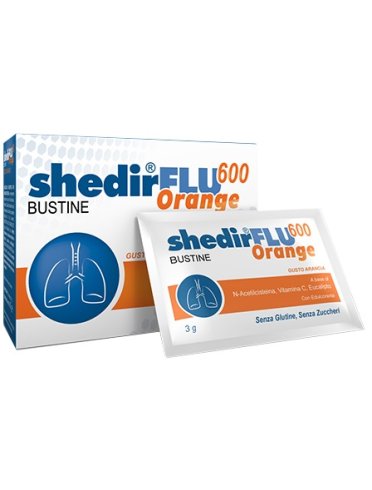 Shedirflu 600 orange - integratore per difese immunitarie - 20 bustine