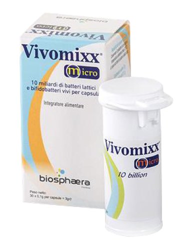 Vivomixx micro 10 miliardi integratore probiotico 30 micro capsule
