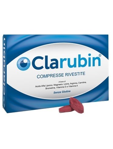 Clarubin - integratore per il benessere della vista - 30 compresse