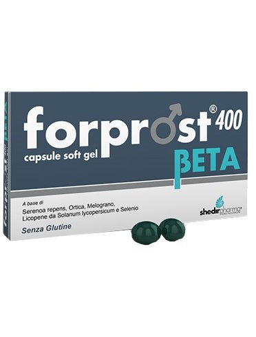 Forprost 400 beta - integratore per la funzionalità della prostata - 15 capsule