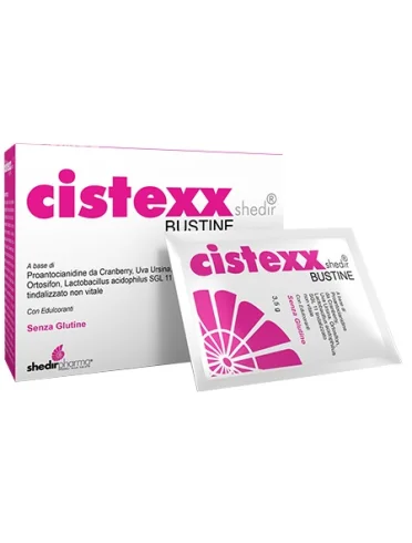 Cistexx shedir - integratore per cistite e vie urinarie - 14 bustine Cistexx shedir - integratore per cistite e vie urinarie - 14 bustine