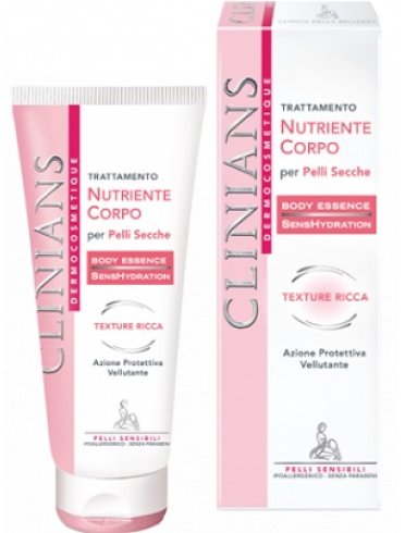 Clinians dermocosmetique trattamento nutriente corpo 200 ml