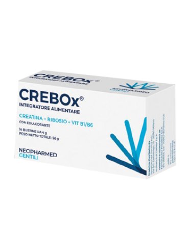 Crebox - integratore per stanchezza fisica e affaticamento - 14 bustine