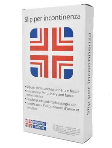 Mutandina per incontinenza con bottoni standard colore bianco misura 8 Mutandina per incontinenza con bottoni standard colore bianco misura 8