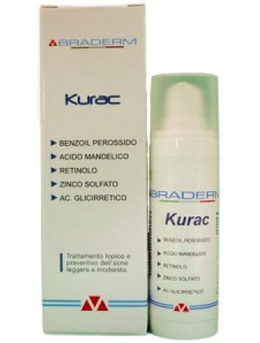 Braderm kurac - crema equilibrante per cute seborroica - 30 ml