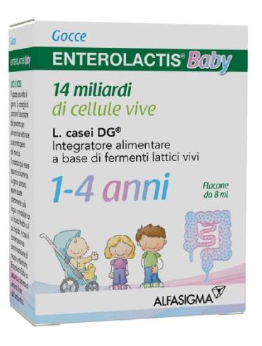 Enterolactis baby - integratore di fermenti lattici - gocce 8 ml