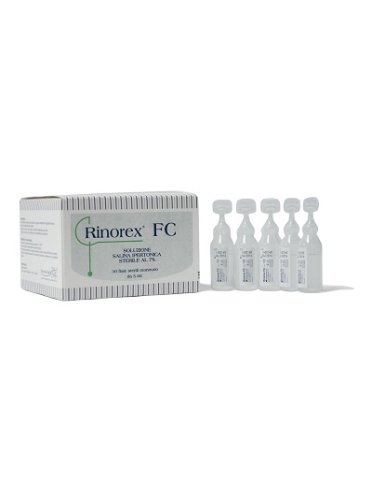 Rinorex fc soluzione salina ipertonica 7% 30 fiale