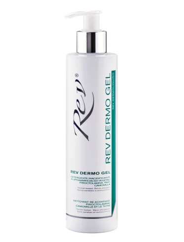 Rev dermogel - detergente corpo riacidificante per pelle sensibile - 250 ml Rev dermogel - detergente corpo riacidificante per pelle sensibile - 250 ml