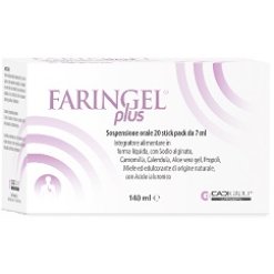 Faringel Plus - Integratore per il Trattamento del Reflusso Gastro-Esofageo - 20 Bustine