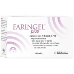 Faringel Plus - Integratore per Reflusso Gastroesofageo - 20 Bustine