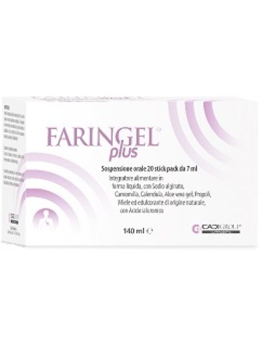 Faringel plus - integratore per il trattamento del reflusso gastro-esofageo - 20 bustine