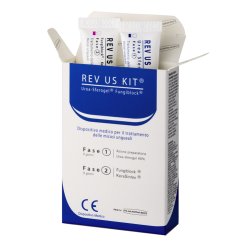 Rev US Kit - Trattamento Bifasico per Onicomicosi Unghie - 2 Smalti x 15 ml