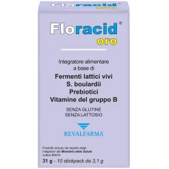 Floracid Oro Integratore di Fermenti Lattici 10 Bustine